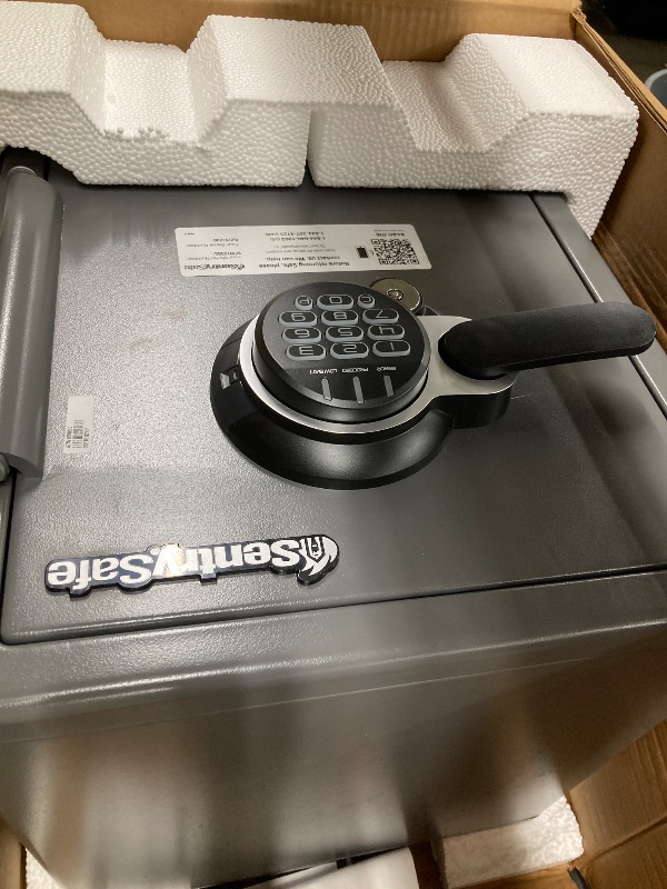 Photo 1 of ***NO KEY*** SFW123GDC Fireproof Safe and Waterproof Safe with Digital Keypad 1.23 Cubic Feet