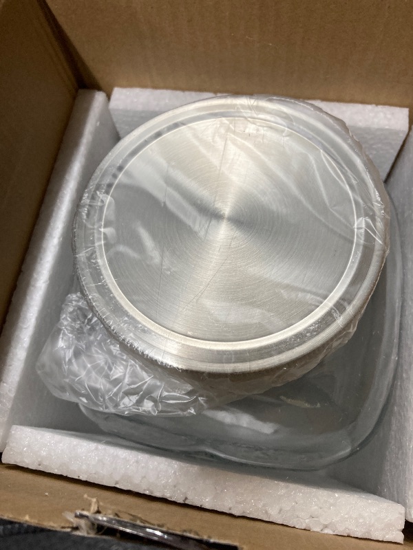 Photo 1 of 1 Gallon Cold Brew Coffee Maker - 3rd Generation Fine Mesh Filter - Stainless Steel Spigot - Extra Thick Large Glass Mason Jar Drink Dispenser Carafe, Iced Coffee Maker & Sun Tea Pitcher with Infuser.