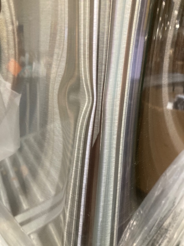 Photo 1 of **HAS SMALL DENT ON SIDE-SEE PIC**Eko Eco-Casa Ii Brushed Stainless Steel 24L + 36L Recycle Step Trash Can - Brushed Stainless Steel