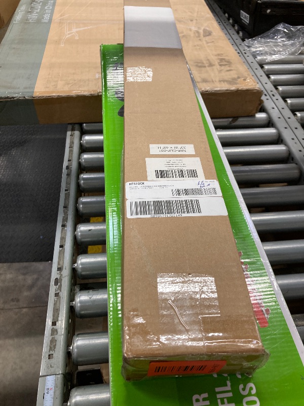 Photo 1 of LazBlinds Cordless No Tools-No Drill 1" Vinyl Horizontal Mini Blinds, Light Filtering Blinds for Windows, Blinds & Shades for Window, 34 1/2" W x 48" H, White
