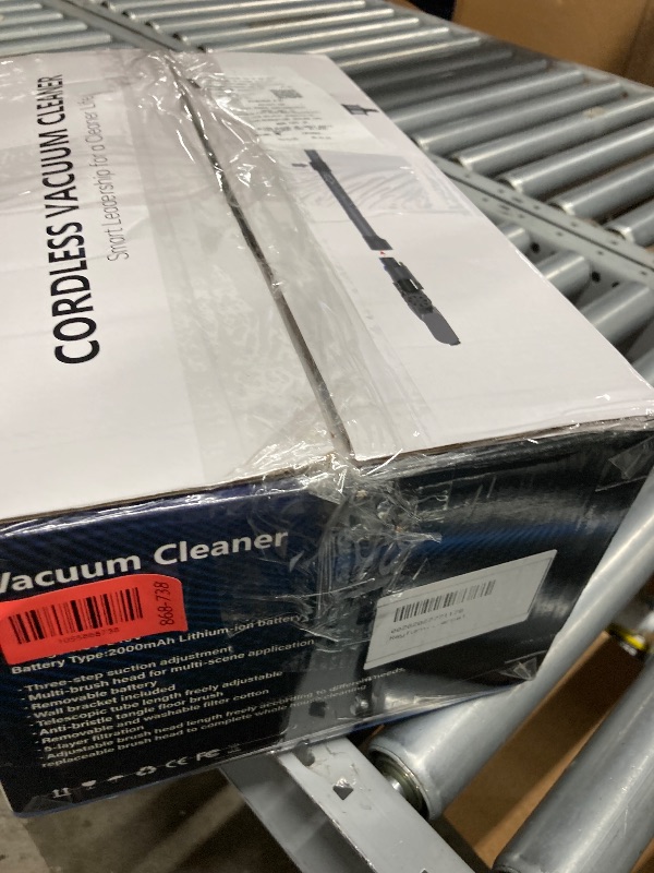 Photo 1 of ** IT'S VERY DIRTY***
Rayfurn Cordless Vacuum Cleaner 40KPa/50Mins Lightweight Stick Vacuum with Brushless Motor, LED Display, Self-Standing