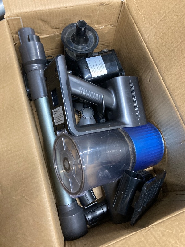 Photo 1 of ** IT'S VERY DIRTY***
Rayfurn Cordless Vacuum Cleaner 40KPa/50Mins Lightweight Stick Vacuum with Brushless Motor, LED Display, Self-Standing