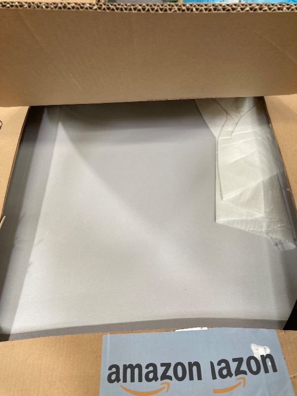 Photo 1 of ***NO LEGS/TABLE TOP ONLY/HAS DENTS AND CHIPS ON SIDE -SEE PICS***Flash Furniture 48' REVERSIBLE Thermal Laminate Activity Tables, 48" Round, Oak ON ONE SIDE GREY ON THE OTHER SIDE LEGS NOT INCLUDED