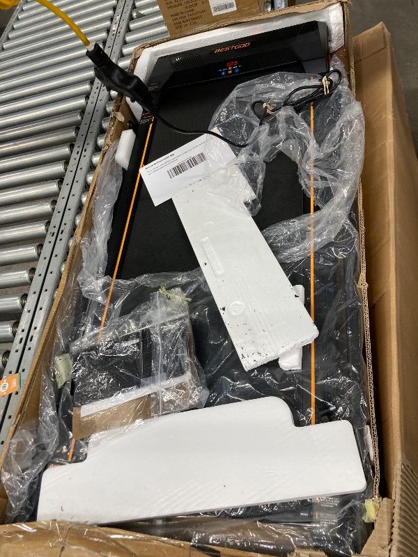 Photo 1 of ** PARTS ONLY** Walking Pad with Handle Bar, BestGod Treadmills for Home Office 330 lbs Capacity Foldable Under Desk Treadmill 5% Walking Treadmills with Incline 2.5 HP Folding Treadmill with Remote Control