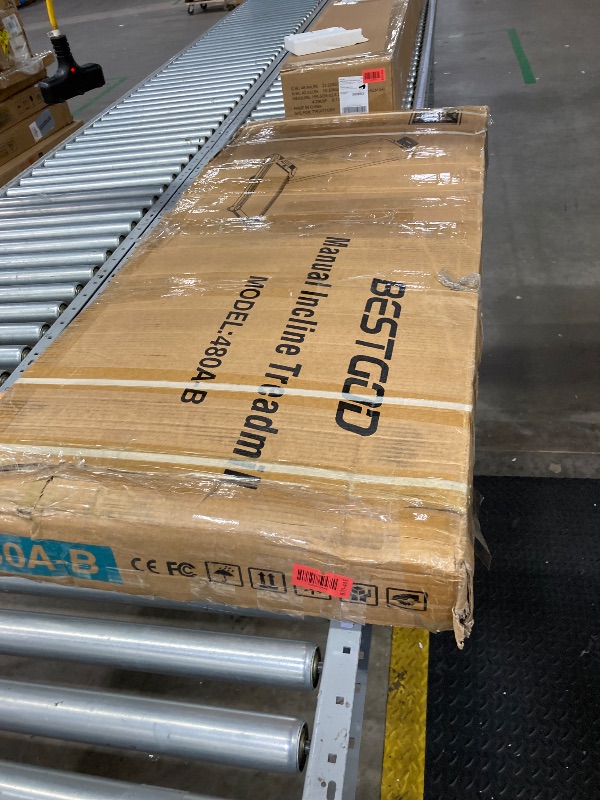 Photo 1 of ** PARTS ONLY** Walking Pad with Handle Bar, BestGod Treadmills for Home Office 330 lbs Capacity Foldable Under Desk Treadmill 5% Walking Treadmills with Incline 2.5 HP Folding Treadmill with Remote Control