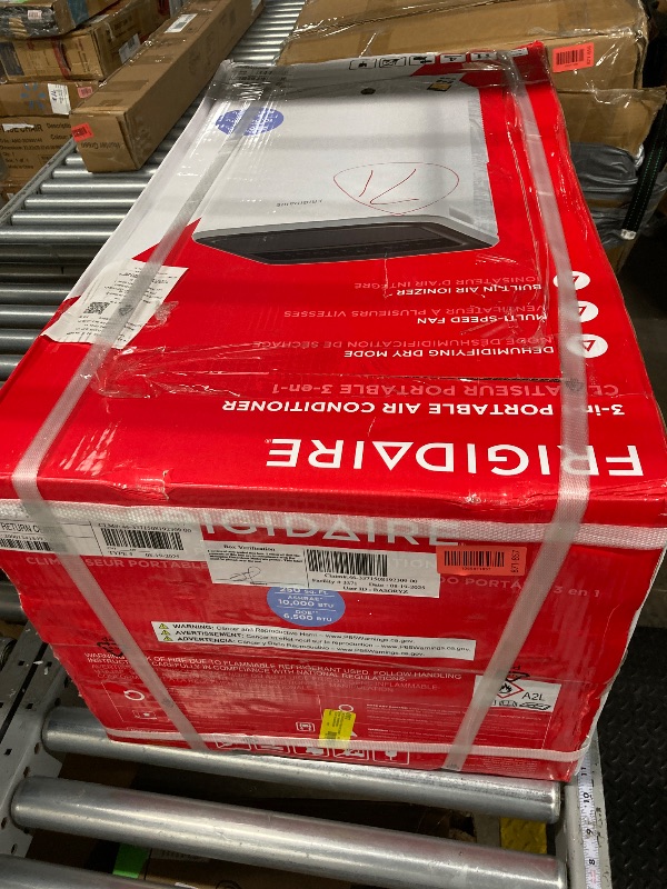 Photo 1 of 
6,500 (DOE) BTU Portable Air Conditioner Cools 250 Sq. Ft. in White
