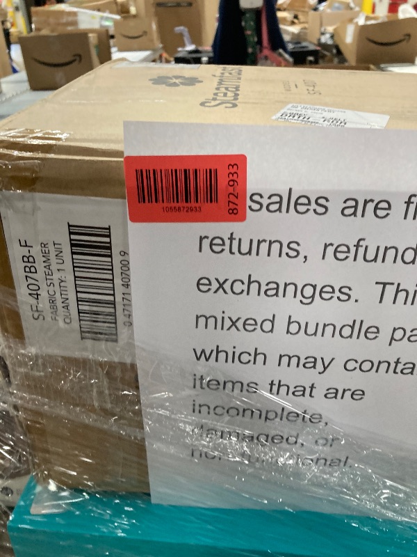 Photo 1 of ****no returns accepted***** final sale *****pallet with air conditioners and possible some fans only for parts, remote control or some part may be missing this pallet also contains small miscellanious item retail price is estimated for parts.