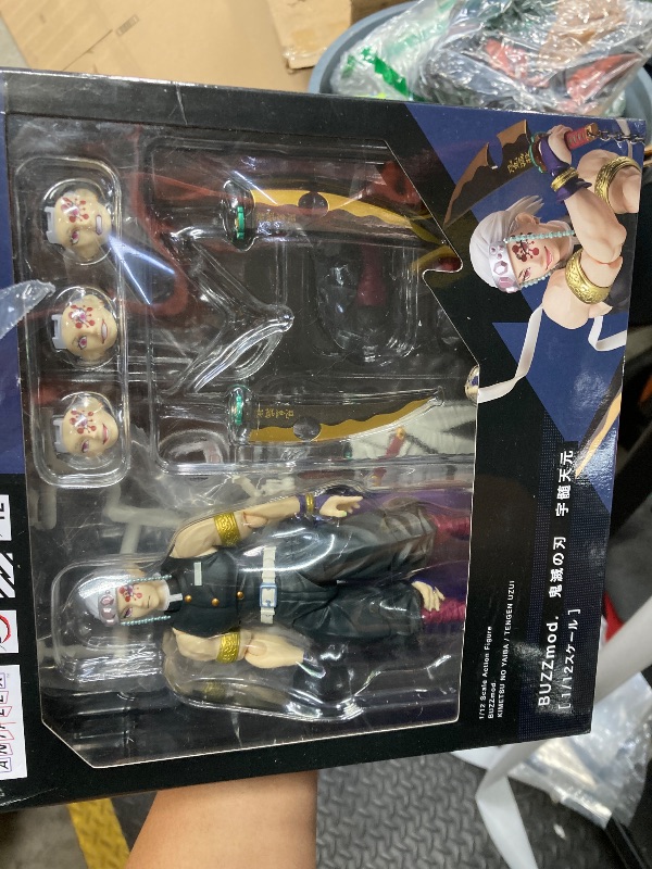 Photo 1 of ***THE ARM IS BROKEN***CHECK OTHER IMAGE***Aniplex-Demon Slayer: Kimetsu no Yaiba [BUZZmod.] Tengen Uzui 1/12 Scale Action Figure