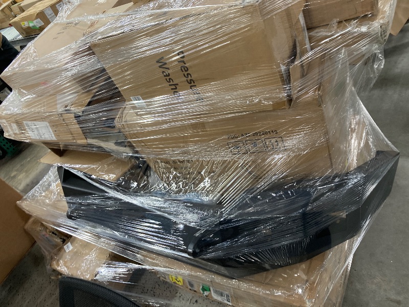 Photo 1 of ********no return no refund ********* pallet of different wooden items for example bed, mirrors, chairs, tables and much more returns are not accepted final sale