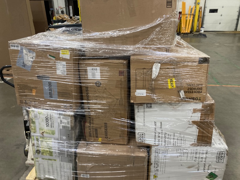 Photo 1 of ********no return no refund ********* pallet of different wooden items for example bed, mirrors, chairs, tables and much more returns are not accepted final sale