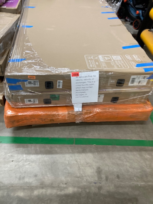 Photo 1 of ********No returns***No refund*******TV pallet doesn't work, only for parts of different brands and sizes. Some turn on, others don't. Broken screens, possibly missing cables and remote control. Returns not accepted. Final sale, approximate retail price o