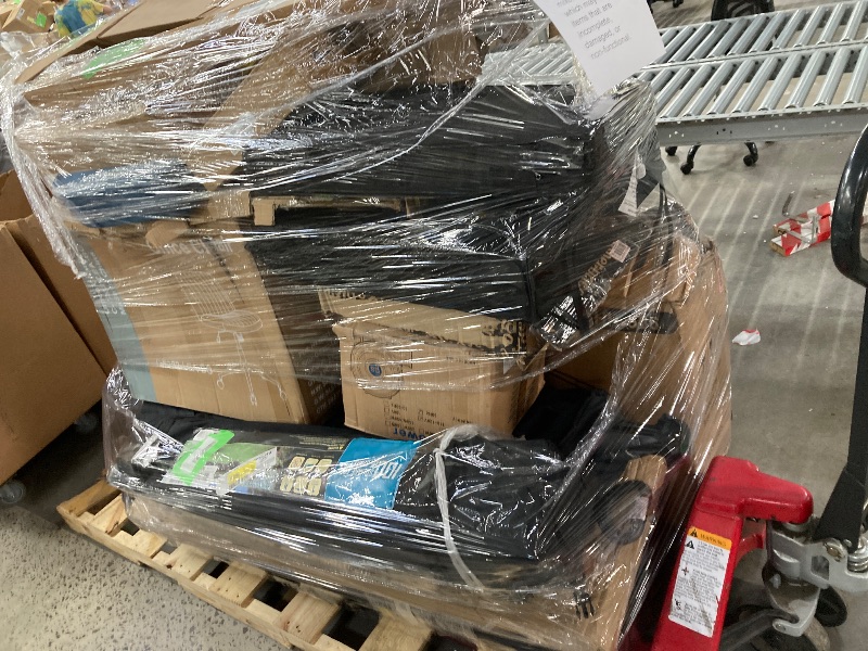 Photo 1 of ********no return no refund ********* pallet of different wooden items for example bed, mirrors, chairs, tables and much more returns are not accepted final sale