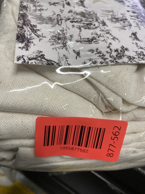 Photo 1 of 108 Inch Linen Curtains 2 Panels,With Heading Tape Hooks for Track System Back Tab,Stone Washed Cotton Flax Weave Sheer Extra Long Curtain for Living Room Bedroom,9FT 9 FT,Cream(Ivory/Off White)