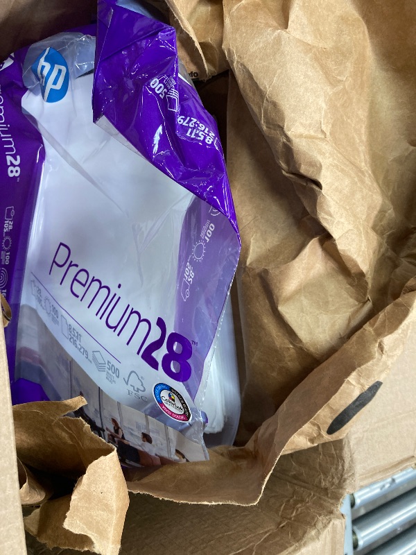 Photo 1 of ***PARTIAL ITEM***HP Papers | 8.5 x 11 Paper | Premium 28 lb | 5 Ream Case - 2500 Sheets | 100 Bright | Made in USA - FSC Certified***PARTIAL ITEM***