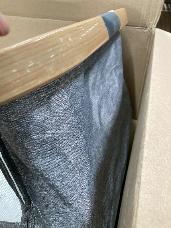 Photo 1 of ***ACTUAL COLOR IS GREY***Bassinet Bedside Sleeper, Rocking Bassinet for Baby, 3 in 1 Crib with 6 Adjustable Height,Breathable Mesh and Lockable Wheels, Baby Must Haves for Newborns***ACTUAL COLOR IS GREY***