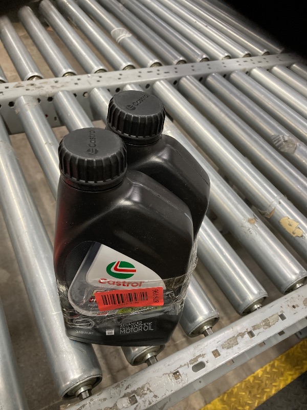 Photo 1 of ***2 BOTTLES***Castrol EDGE High Mileage 10W-30 Advanced Full Synthetic Motor Oil, 1 Quart