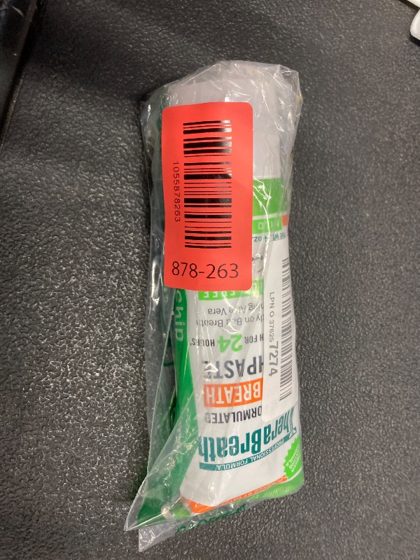 Photo 1 of ****1 ITEM, NOT 2***TheraBreath Fresh Breath Dentist Formulated Fluoride Free Toothpaste, Mild Mint, 4 Ounce ****1 ITEM, NOT 2***
