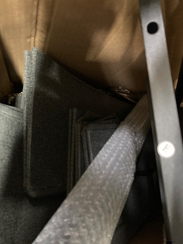 Photo 1 of ***ACTUAL ITEM IS BLUE/GREY NOT CHECKERED***3 Pack Fabric Storage Bins with Lids, Wardrobe Storage Organiser, Stackable Storage Bin, Foldable Storage Baskets with Handle, Closet Organizers and Storage Boxs for Toys, Clothes, Home, Office***ACTUAL ITEM IS 