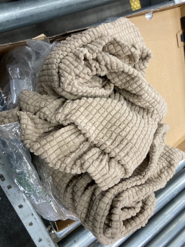 Photo 1 of ***ONLY 4 ITEMS***2 MISSING***NORTHERN BROTHERS Dining Room Chair Covers Set of 6, Removable Washable Chair Covers for Dining Chairs Stretch Parson Chair Slipcover, Khaki***ONLY 4 ITEMS***2 MISSING***