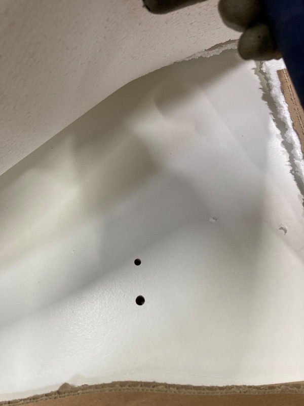 Photo 1 of **BOX 2 OF 2 ONLY/INCOMPLETE SET***Sauder Select Multipurpose Bedroom Armoire Wardrobe Closet Pantry Storage Cabinet with Storage Drawers and Hanging Rail, in Soft White finisH