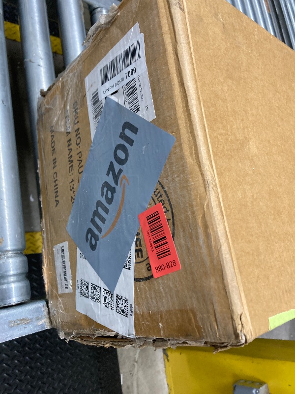 Photo 1 of ***PARTIAL SET**TUBING BENT*** Heavy Duty Carport 13x20 FT Oversized Portable Garage with 4 Doors & 4 Windows, Reinforced Frame, All Weather Protection Outdoor Shelter Canopy for Cars, Boats, Trucks, BBQ and Gatherings (Gray)***PARTIAL SET**TUBING BENT***