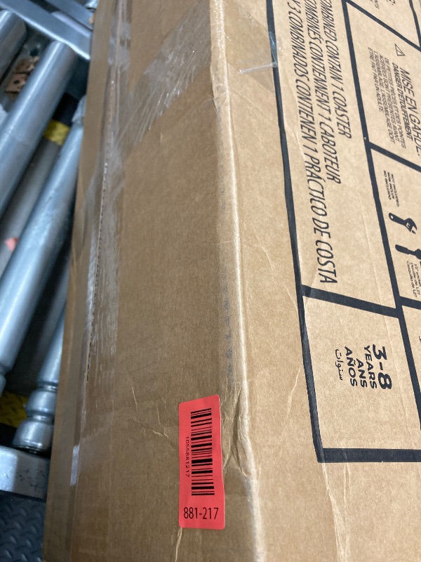 Photo 1 of **BOX 2 OF 3 ONLY/INCOMPLETE SET***Step2 Extreme Thrill Coaster Kids Ride On Toy, Push Car, Indoor/Outdoor Roller Coaster & Playset, Made of Durable Plastic, Max Weight 75 lbs., for Toddlers 3+ Years Old