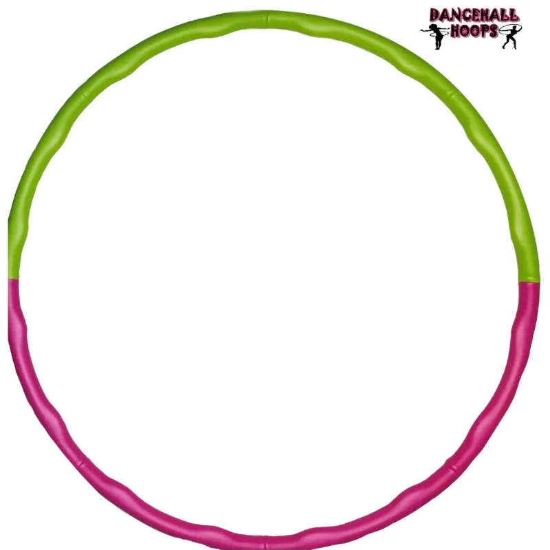 Photo 1 of **IS BENT IN SOME PLACES**Dancehall Hoops Fitness Pink Adult Foam Hula Hoop 8 Piece