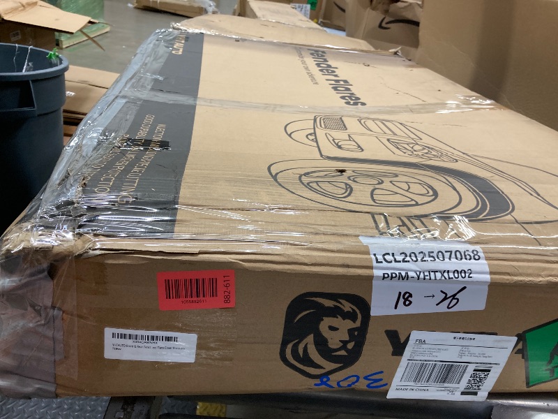 Photo 1 of ***(MISSING HARDWARE - SELLING AS IS )*** YHTAUTO Front & Rear Fender Flares w/Hardware Kit Compatible with 2022-2024 Toyota Tundra, Pocket Bolt-Riveted Style Shiny Black Wheel Flare Cover Protector