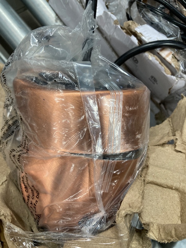 Photo 1 of ***(DAMAGED - SELLING AS PARTS ONLY)***
Holmes 16” Digital Metal Stand Fan, 3-Speed, Oscillating, Adjustable Height, Remote, Copper