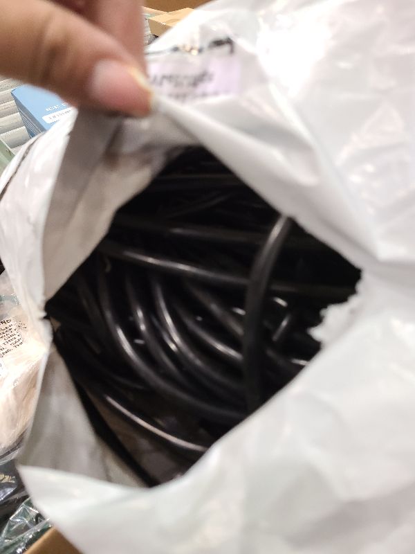 Photo 1 of 16AWG 10A 1250W 125V 100 Ft Outdoor Extension Cord Waterproof, Weatherproof & Flame Retardant Black 3 Prong Power Cord Outside for Lawn & Garden, SJTW ETL Listed