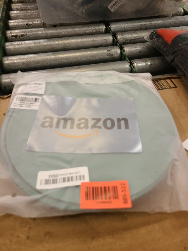 Photo 1 of 2 in 1 Silicone Microwave Splatter Cover Food, Microwave Mat Place Holders for Multi-use, Silicone Trivet, Pot Holders, Drying, Baking, Utensils Rest for Kitchen Counter Mat, Grey