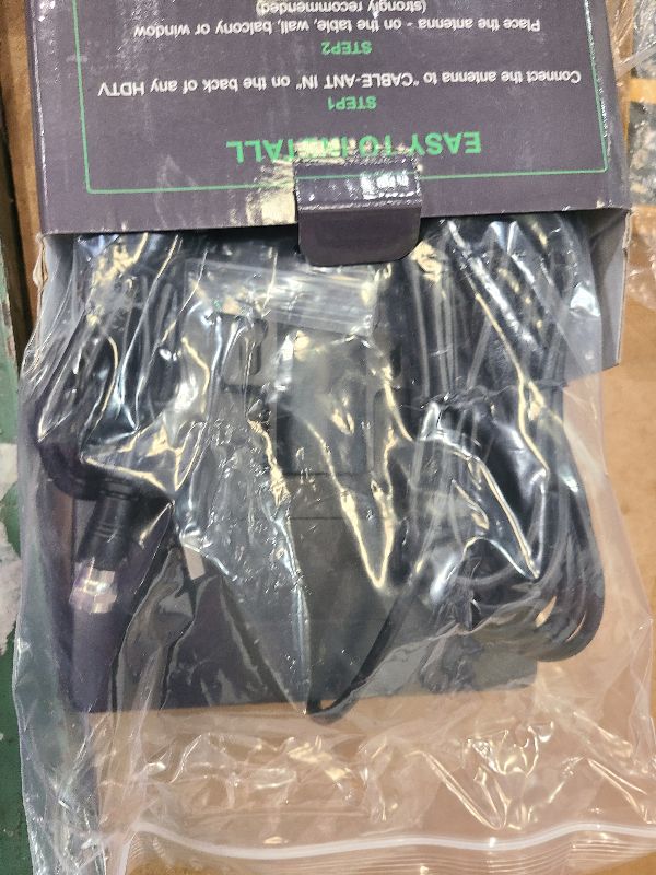 Photo 1 of 2025 TV Antenna Indoor Antenna for Smart TV Long Range Reception HD Digital Antenna Outdoor with Amplifier Signal Booster for Local Channels Supports 4K 1080p