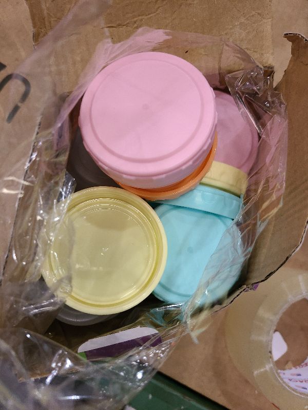 Photo 1 of 12 Pack Salad Dressing Container to Go, 2oz Condiment Containers with Lids, Leakproof Sauce Containers for Lunch Box, Reusable Dipping Sauce Cups for Bento Box