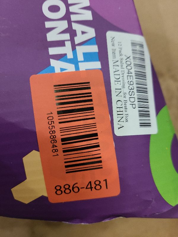 Photo 1 of 12 Pack Salad Dressing Container to Go, 2oz Condiment Containers with Lids, Leakproof Sauce Containers for Lunch Box, Reusable Dipping Sauce Cups for Bento Box