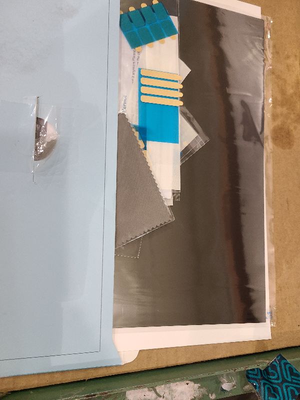 Photo 1 of [2 Pack] 24 Inch Computer Privacy Screen for 16:9 Aspect Ratio Widescreen Monitor, Eye Protection Anti Glare Blue Light Computer Monitor Privacy Filter, Removable Anti-Scratch 24in Protector Film