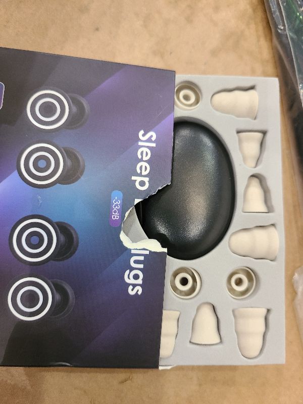 Photo 1 of 2 Pairs Ear Plugs for Sleeping Noise Reduction, Earplugs for Noise Cancelling, High Fidelity Hearing Protection Ear Plugs for Sleep, Work, Noise Sensitivity, Study, Snoring 30-35dB