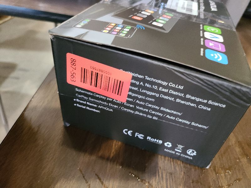 Photo 1 of [2025 Upgrade] Apple Carplay Screen for Car&Android Auto Screen with 4K Dash Cam,Backup Camera,Portable 9" HD IPS Screen for Car,GPS Navigation,Bluetooth,AirPlay,AUX/FM for All Vehicles