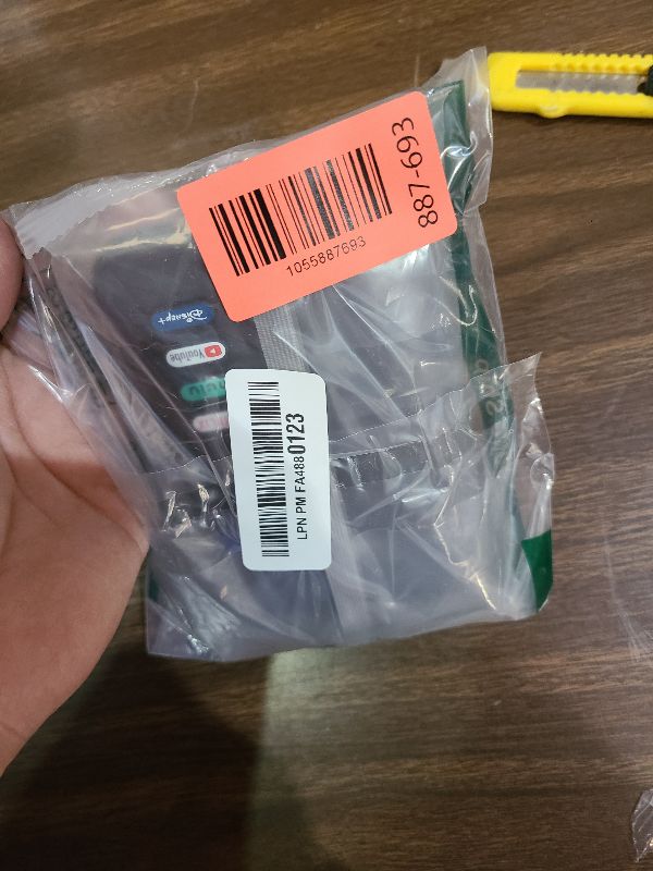 Photo 1 of (Pack of 2) Replacement Remote Control Only for Roku TV, Compatible for TCL Roku/Hisense Roku/Onn Roku/Sharp Roku/Element Roku/Westinghouse Roku/Philips Roku Smart TVs (Not for Roku Stick and Box)