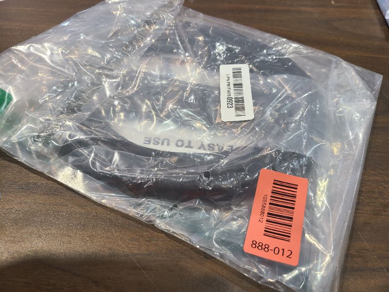 Photo 1 of 2-Slot Non-Polarized Right Angle Power Cord - 10 FT, NEMA 1-15P to IEC C7 90 Degree AC Power Cable, Universal (Figure 8) Power Supply, Black, with 25 Cable Ties