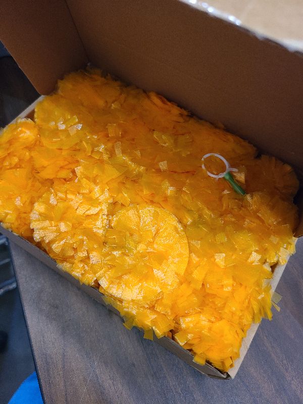 Photo 1 of 20 Pcs Dia De Los Muertos Ofrenda Day of The Dead Decoration Ofrenda Altar Set 2 Artificial Marigold Garlands 6 Monarch Butterfly 12 Flameless Votive Candles for Dia De Los Muertos Diwali(Orange)