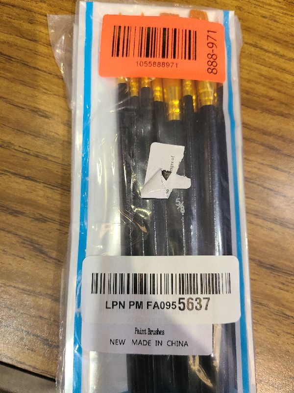 Photo 1 of 20 Pcs Paint Brushes, Acrylic Painting Brush Set, Watercolor Brushes, Acrylic Brushes for Oil Watercolor, Miniature Detailing, and Rock Painting