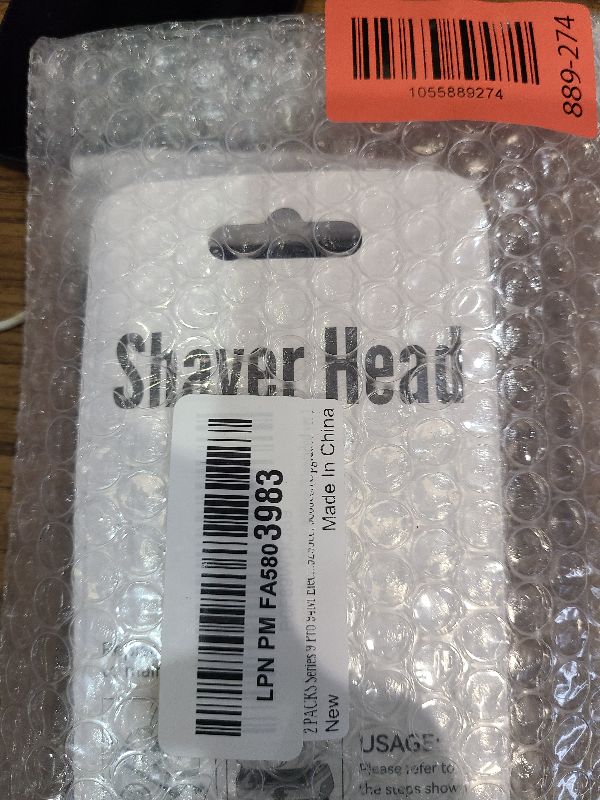 Photo 1 of 2 PACKS Series 9 Pro 94M Electric Replacement Shaver Head Compatible with Braun Series 9 Pro Electric Razors 9290cc, 9291cc, 9370cc, 9376cc, 9293s, 9260s, 9295cc, 9385cc,(Upgraded ver.)