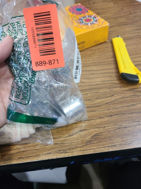 Photo 1 of 1 Pack Water Spigot Lock, Brass Hose Bib Lock for 3/4'' Garden Male Hose Thread, Prevents Water Theft & Unauthorized Faucet Use (No Padlock)