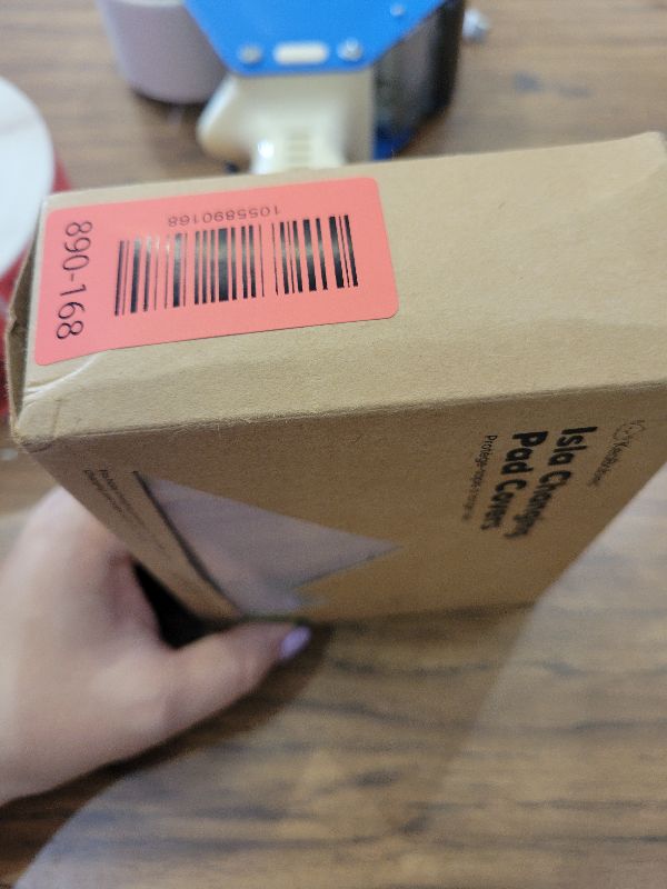 Photo 1 of 2-Pack Baby Changing Pad Cover for Girl, Boy - 32x16 Soft Viscose Derived from Bamboo Baby Diaper Changing Table Pad Cover Sheets, Neutral, Snug Fit Nursery Diaper Change Sheets (Pastel)