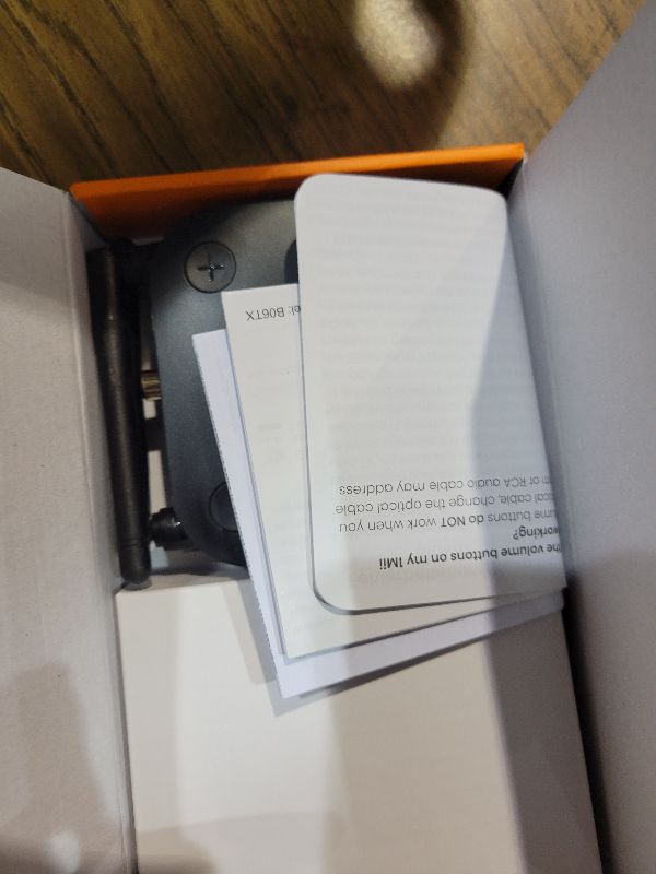 Photo 1 of 1Mii B06TX Bluetooth 5.2 Transmitter for TV to Wireless Headphone/Speaker, Bluetooth Adapter for TV w/Volume Control, AUX/RCA/Optical/Coaxial Audio Inputs, Plug n Play, aptX Low Latency & HD