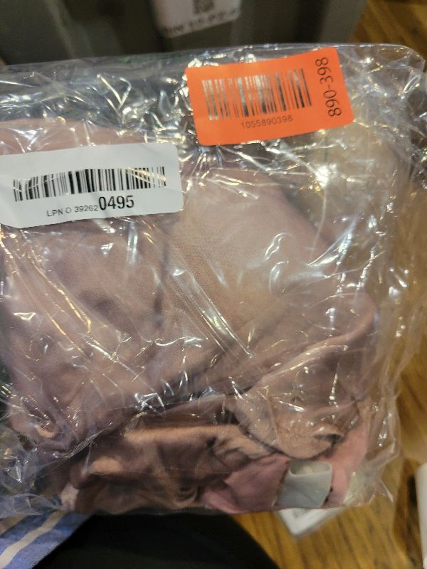 Photo 1 of 22 Momme 100% Real Mulberry Silk Bonnet for Sleeping Women, Large Hair Care Bonnet for Long Curly Hair, Double Layer Silk Wrap with Soft Elastic Band, Non-Slip Sleep Cap, Pink