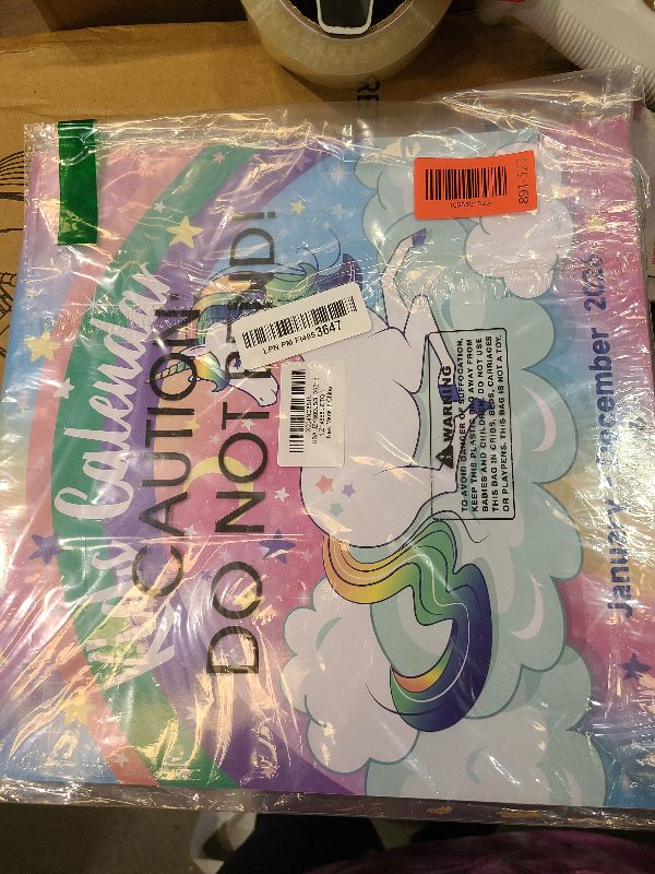 Photo 1 of 2026 Kids Calendar - 2026 Kids Wall Calendar, 12-Month Monthly Wall Calendar, Jan. 2026 - Dec. 2026, 2026 Calendar, 12" x 24" (Open), 2026 Wall Calendars