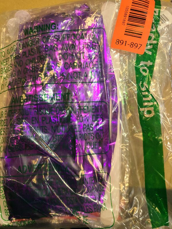 Photo 1 of 2 Pack Purple Tinsel Backdrop Party Decorations 3.3x8.2ft, Foil Fringe Curtains Door Streamers for Birthday Balloons Decor, Purple Backdrop for Wedding Baby Shower Graduation Christmas Halloween