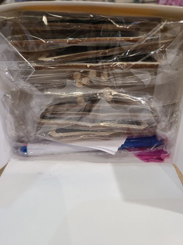 Photo 1 of 20PCS Wood Mini Chalkboard Sign and Replacement Stickers, Food Labels for Party Buffet,Blackboard for Message Board Signs,Weddings Place Cards, Birthday Party