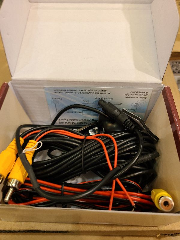 Photo 1 of ?4 Modes Button Switch? AHD 1080P Backup Camera for Car 180°Wide Angle Rear Camera with Clear Night Vision 360°+45° Rotatable Front/Side/Rear View Camera IP69K Waterproof Reverse Camera Fisheye Lens